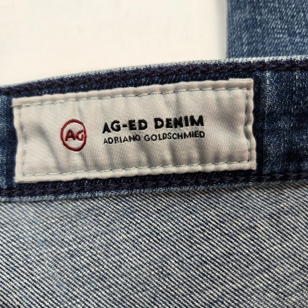 Adriano Goldschmied Jeans Womens 29 Blue Super Skinny Ankle AG-ED Denim - Picture 9 of 9